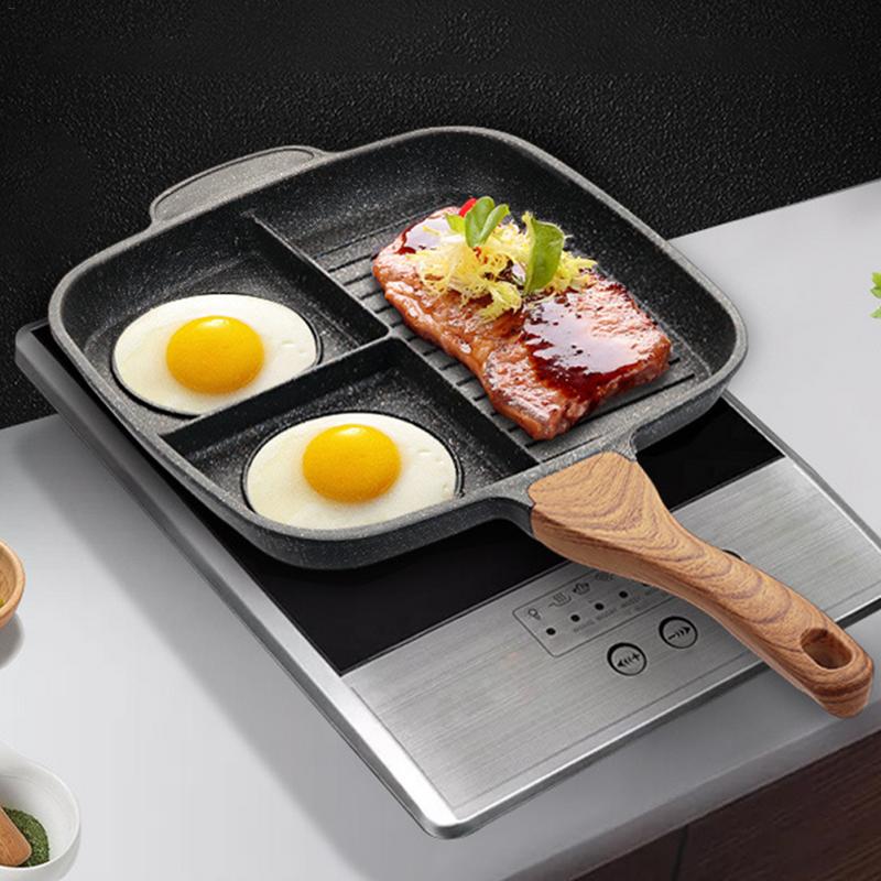 Maifanshi fried steak pot multi-function household omelette pan pan induction cooker non-stick pan, on the grill