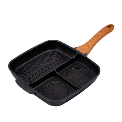 another look and the fry pan. Maifanshi fried steak pot multi-function household omelette pan pan induction cooker non-stick pan