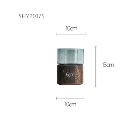 The True Nordic Glass Cylinder Vase