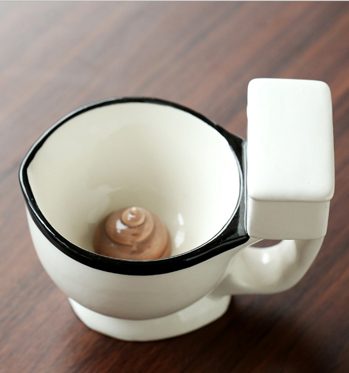 Toilet Ceramic Coffee Mug