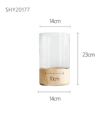 The True Nordic Glass Cylinder Vase