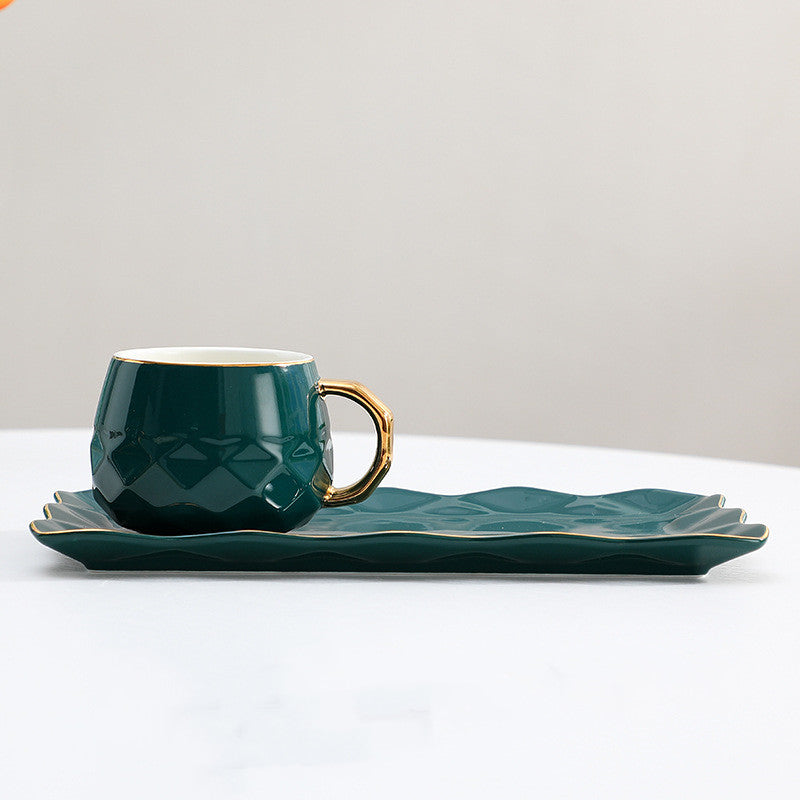 Ceramic Coffee Mug Set | European Style Cup  | The Honest Shopper