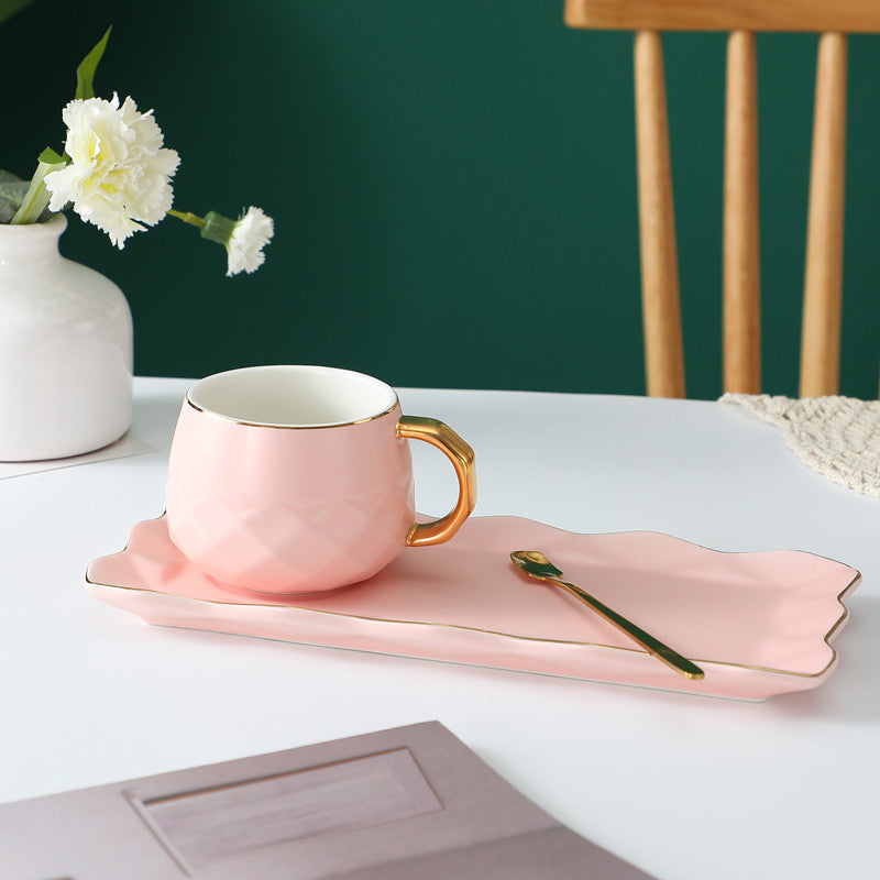 Ceramic Coffee Mug Set | European Style Cup  | The Honest Shopper