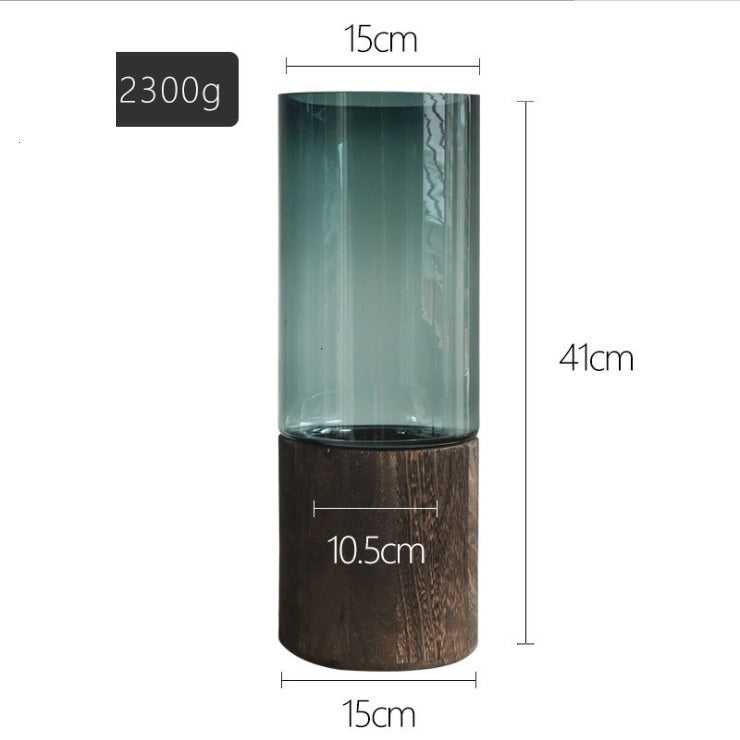 The True Nordic Glass Cylinder Vase