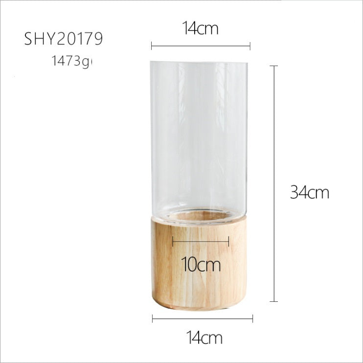 The True Nordic Glass Cylinder Vase