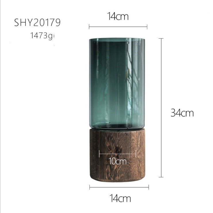 The True Nordic Glass Cylinder Vase