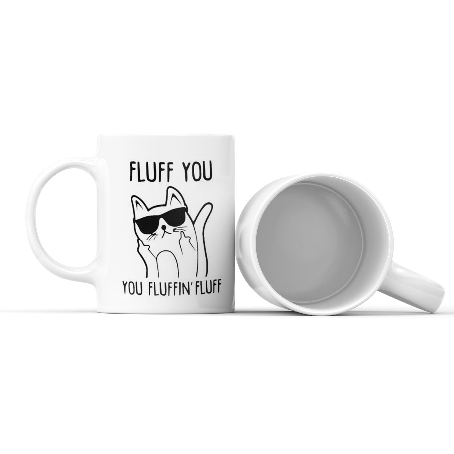 Personalized Color Changing Mug | Cat Meme Mug | The Honest Shopper