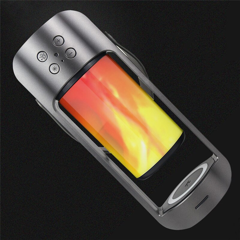 Flame Light Bluetooth Speaker | Phone Charger | The Honest Shopper