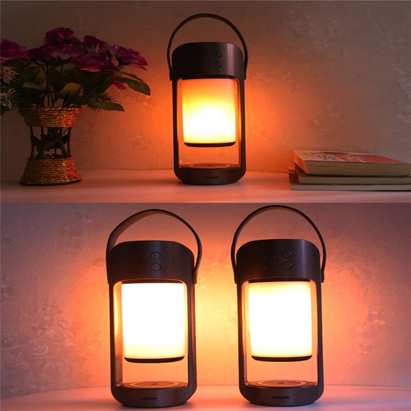 Flame Light Bluetooth Speaker | Phone Charger | The Honest Shopper