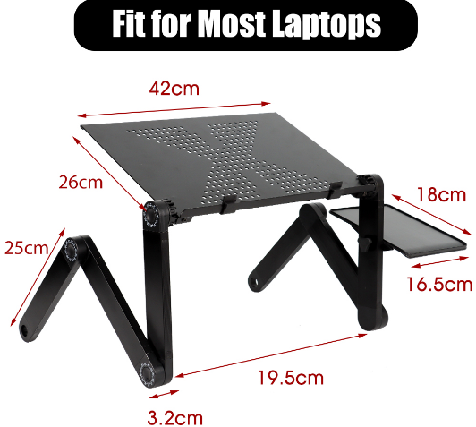 Adjustable Laptop Stand | Small Laptop Desk | The Honest Shopper